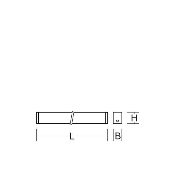 LESS IS MORE vario, 26 W, 3250 lm, 830, white, on/off Ceiling and wall image 3
