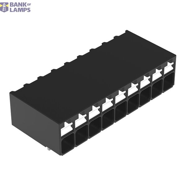 THR PCB terminal block push-button 1.5 mm² black image 1