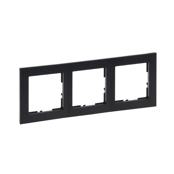 3G PLATE BRUSHED BLACK image 1