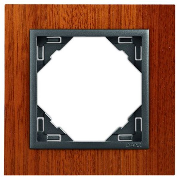 SINGLE FRAME MAHOGANY/GRAY image 1