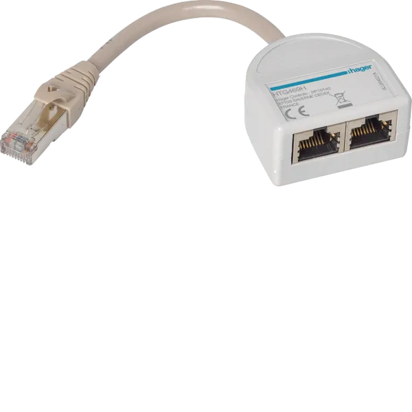 MODBUS cable/2xRJ45 shunt image 1