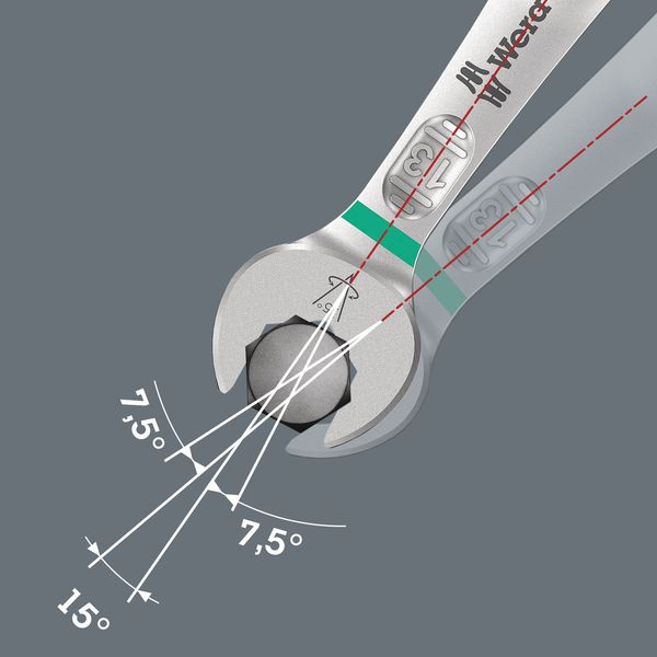 6003 Joker Ringsteeksleutel, duims, 3/4&quot; x 230 mm image 6