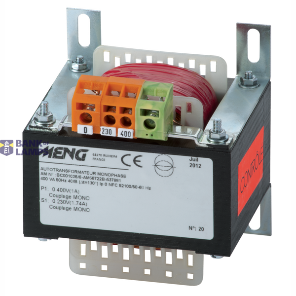 Autotransformer 400/230 VAC 40-125A image 1