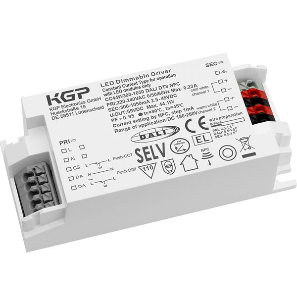 CC44W300-1050 DALI DT8 NFC image 1