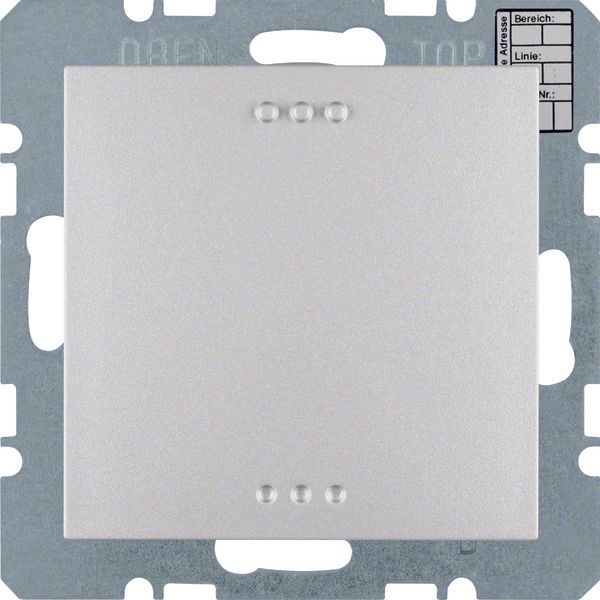 KNX object thermostat, intg bus coupling unit, KNX - B.7, al., matt, l image 1