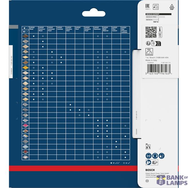 Circular saw blade Expert for Wood 190 x 30 x 2,6 mm, 56 image 1