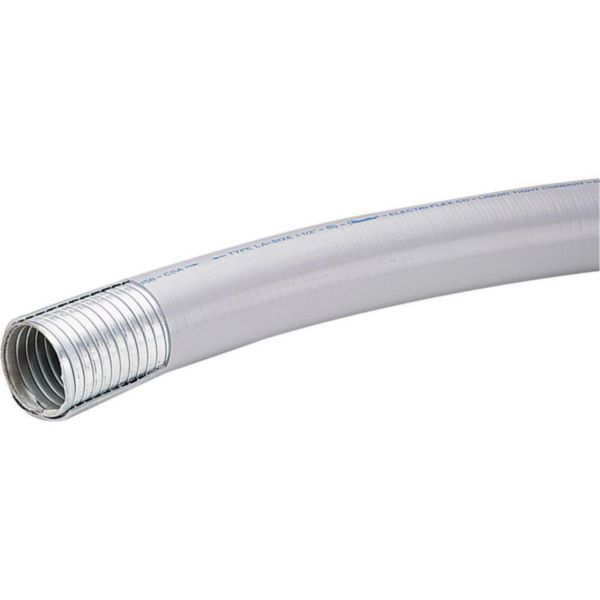 LA-Cable guide metal plastic D=12.5 grey 60.96m image 1