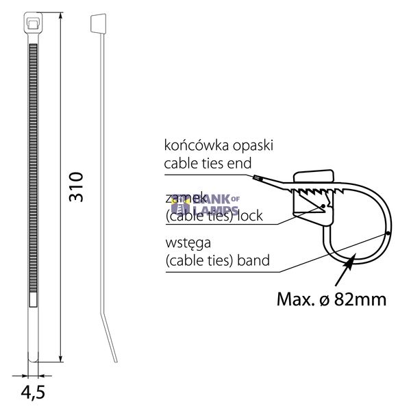 Black headband OZC 45-310 UV *new image 2