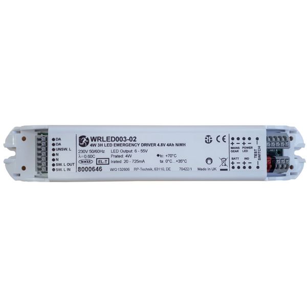 Emergency lighting inverter for LED 3h with autotest image 1