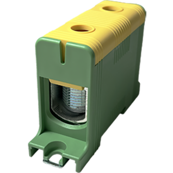 Primary terminal FT1150G 1Р,  Cu:35~150 / Al:35~150 mm², yellow/green image 1