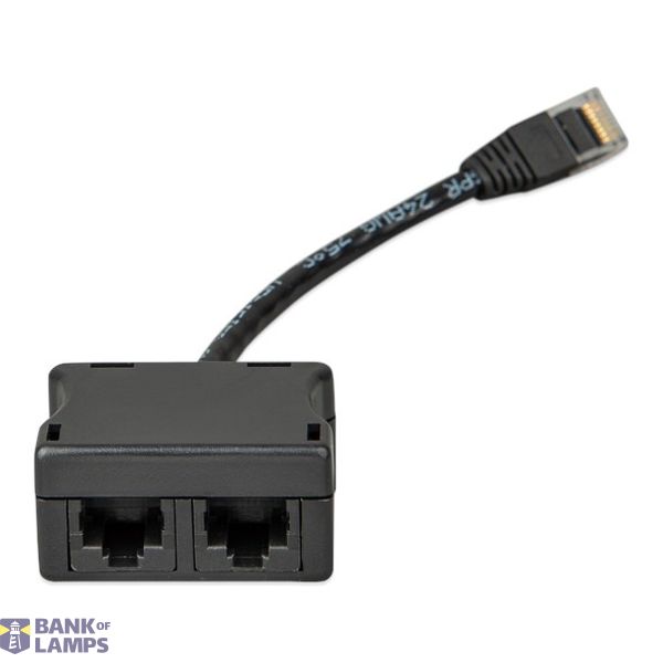 Victron Energy Data cables and interface RJ45-splitter 1xRJ45 male/15cm cable/2xRJ45 female image 1