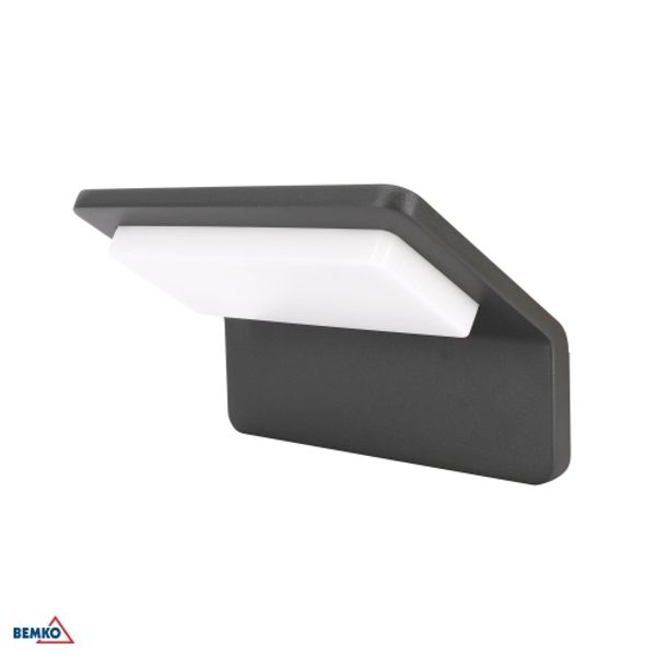LED OUTDOOR DECORATIVE LIGHTS VALANT 9W 4000K 650LM IP65 120X80MM GRAPHITE image 1
