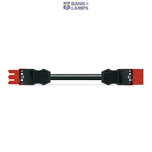 pre-assembled connecting cable Cca Socket/open-ended light green image 1