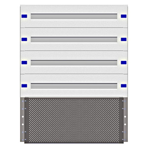 Combination Distributor Modular chassis 640mm 18HU, complete image 1