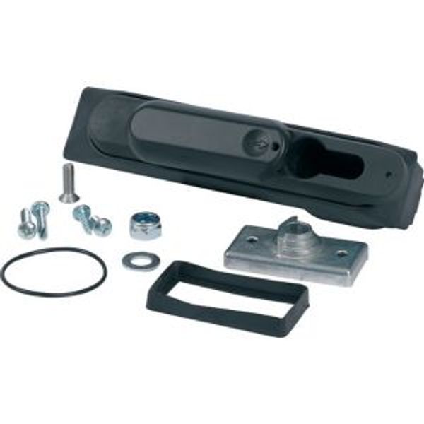 BPZ-SH-L-1P/OLU Rotary lever for half-cylinder, length: 50 mm, single-point interlock image 2