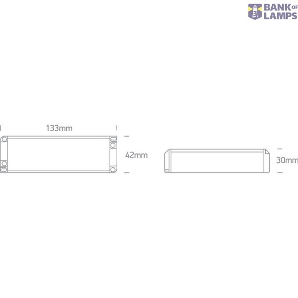 DIMMABLE DRIVER 700mA 7-15W 230V image 2