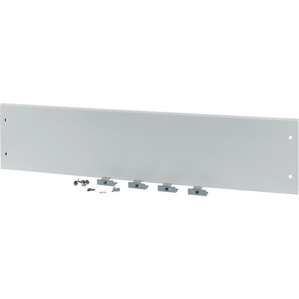 XTSZCSC-H250W1100 Section wide cover, closed, HxW=250x1200mm, IP55, grey image 4