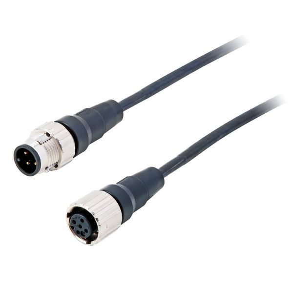 Cable with connectors on both cable ends, Smartclick M12 straight sock XS5W0402E image 2
