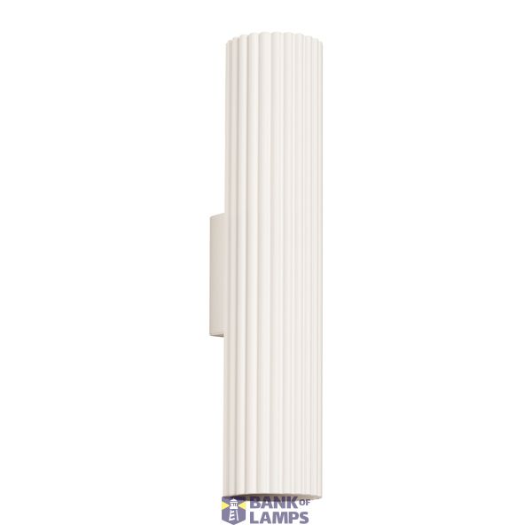 BEIGE VERTICAL WALL LAMP ILLUMINATING UP AND DOWN CARBON FOR LIVING ROOM 2XGU10 image 7