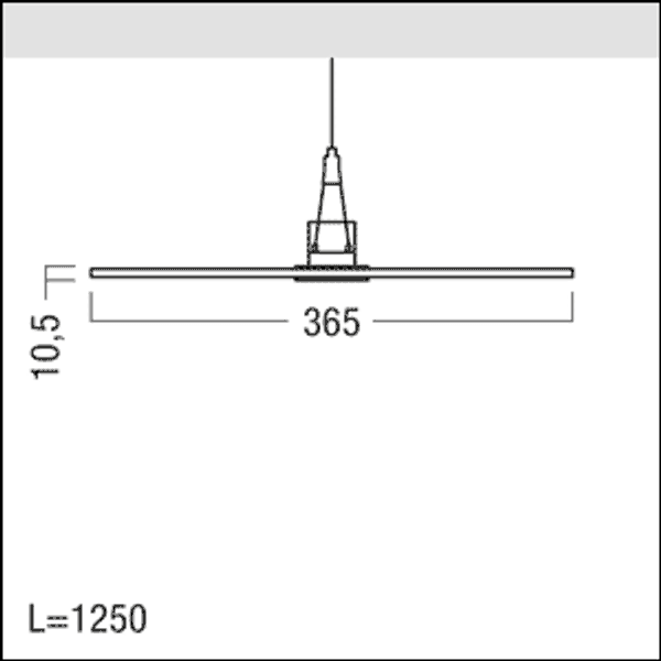 VAERO 6000-927-65 LDE WH - Pendant LED luminaire image 4