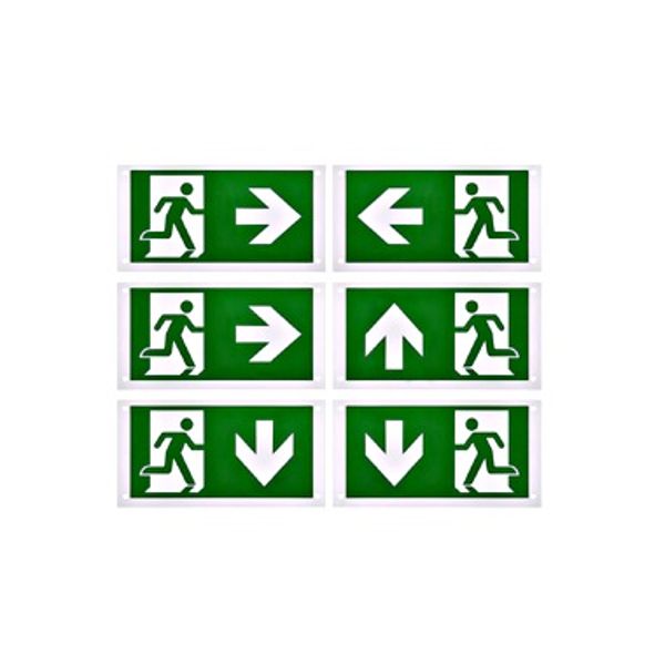 P-LIGHT 6Set Piktogrammfolie image 1