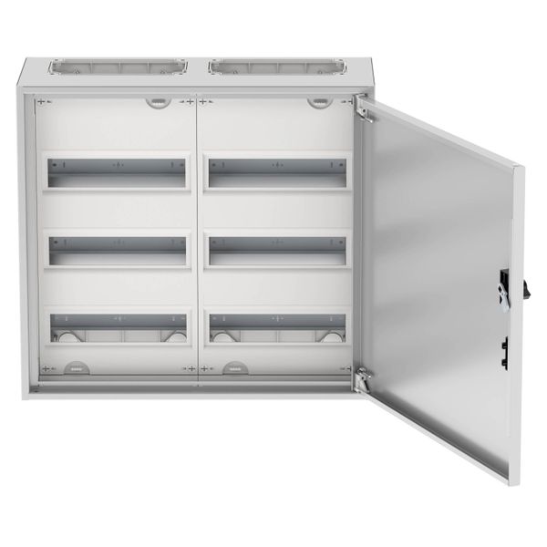 EWK-G23/31 Wall-mounted enclosure EWK complete, IP31, 72 SU, protection class II, HxWxD=500x550x230mm image 15