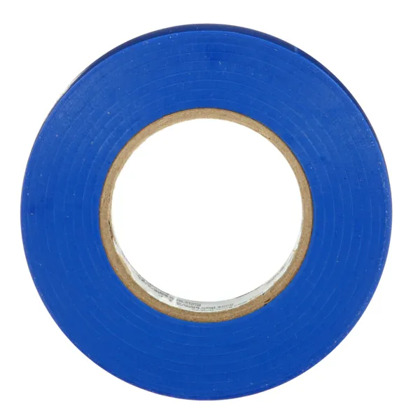 3M™ Temflex™ Vinyl Electrical Tape 165, Blue, 19 mm x 25 m, 100 Rolls/ image 2