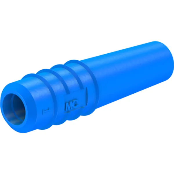 2 mm insulating grommet, solder connection, 0.5 mm², blue, 22.2010-23 image 1