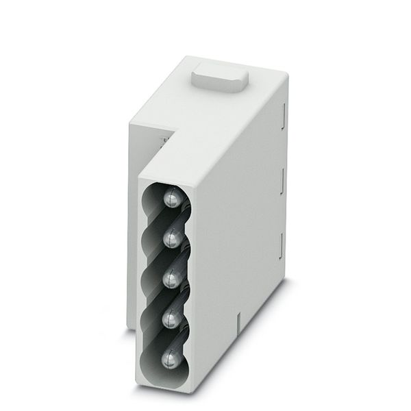 Signal module, 230 V, 16 A, Number of poles: 5, PUSH IN with actuator, Male, Required plug-in slots: 1 image 1