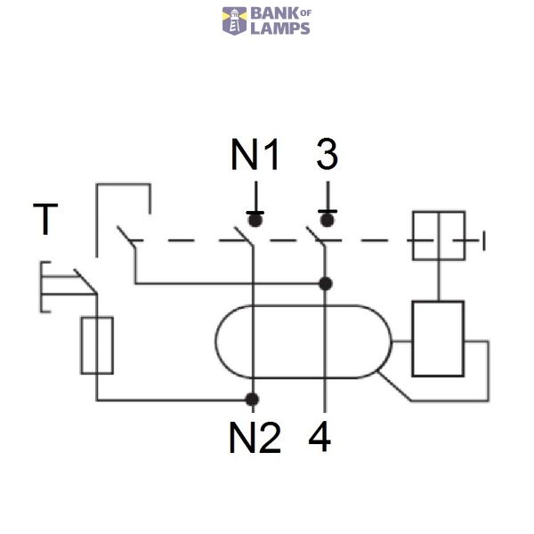 Residual Current Circuit Breaker 10kA, 40A, 2-pole, 30mA, G image 4