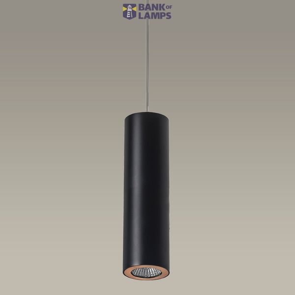 Pendant Pipe 300mm for Deltatrack GU10 15W Black image 1