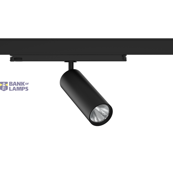 Azure 2 3-Circuit Track-mount Spot Light 24W 38° 5000K BLK DALI image 1