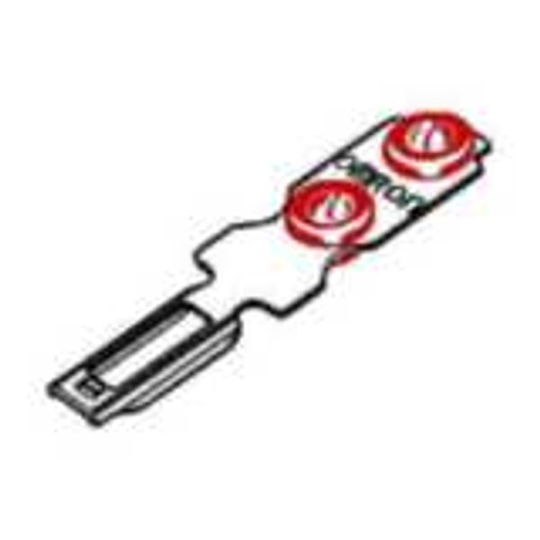 Operation Key, horizontal mounting D4GS0045G image 1