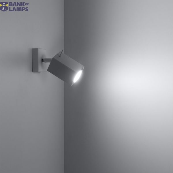 WALL LAMP MERIDA WHITE GU10 1X40W IP20 image 5