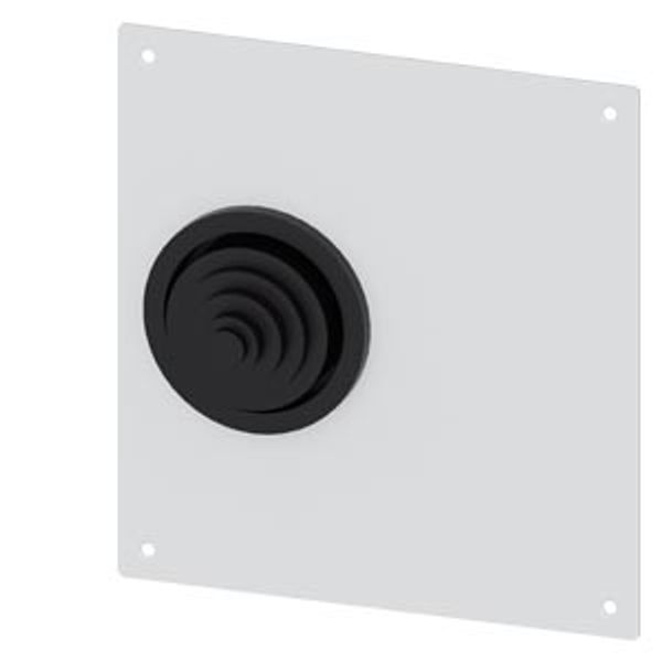 ALPHA 1250 DIN flange plate with 1 x rubber sleeve 8HC6900 IP55 image 2