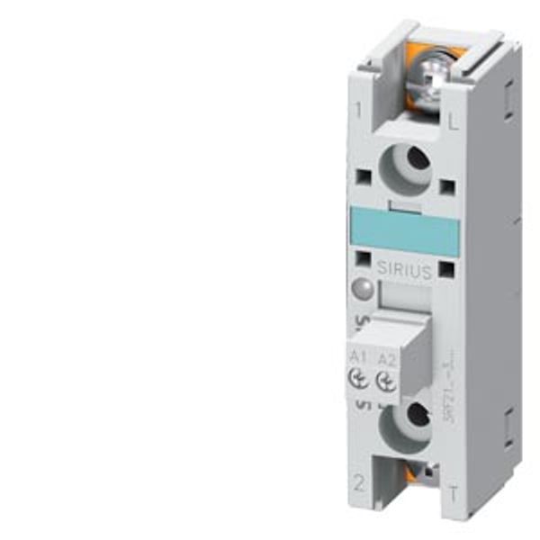 Semiconductor relay 2RF2, 1-phase 50 A 48-600 V/110-230 V AC image 1