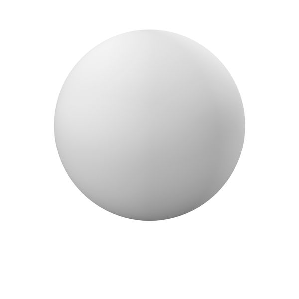 Replacement glass, moulded glass D 600 H 590 colour: white image 1