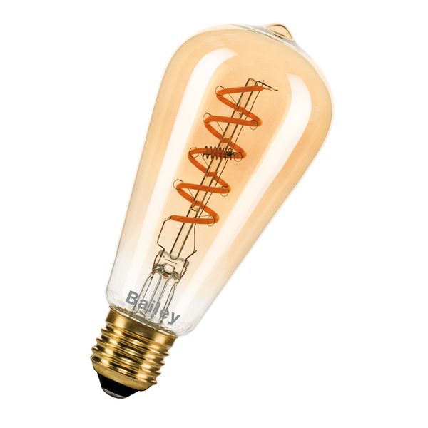 SPIRALED Alva ST64 E27 DIM 3.2W 180lm 919 Gold image 1