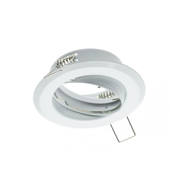 Spot luminaire housing PARMA III with adjustment, IP20, white image 1