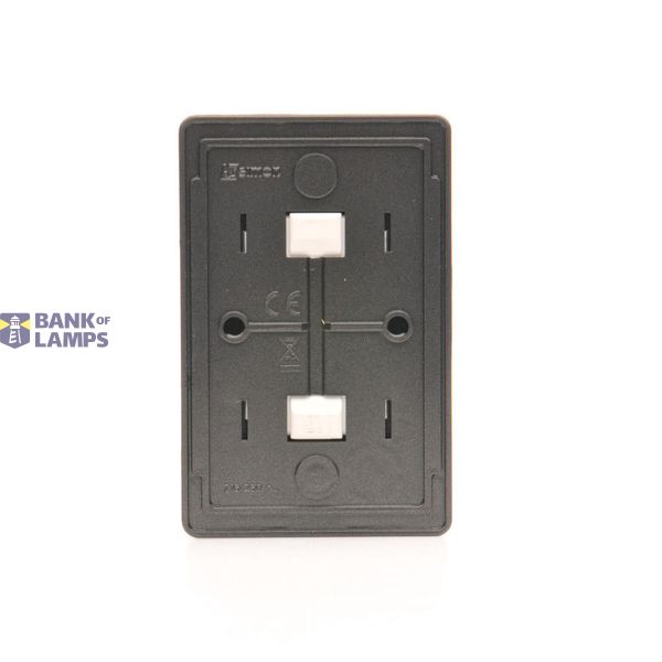 Two-way switch, (module), 16AX, Screw, cream white/electro white image 1