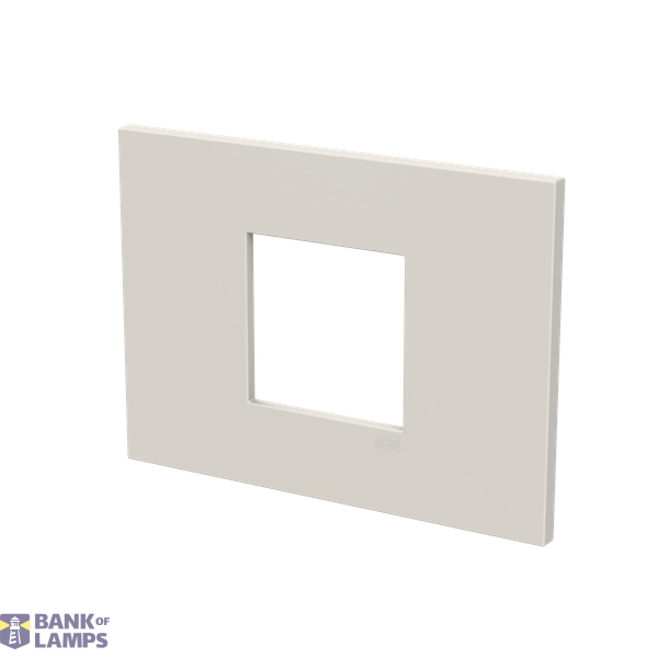 Frame - 1-gang / 2-modules - ABB logo - Dune image 2
