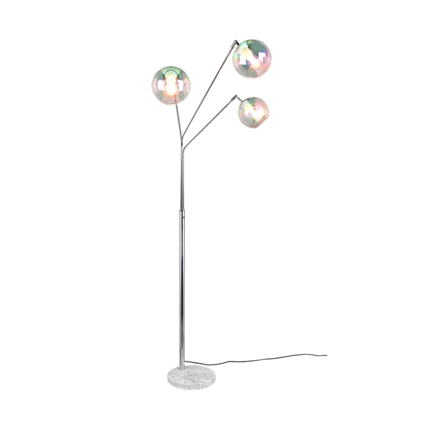 Paxton floor lamp 3xE27 chrome image 1