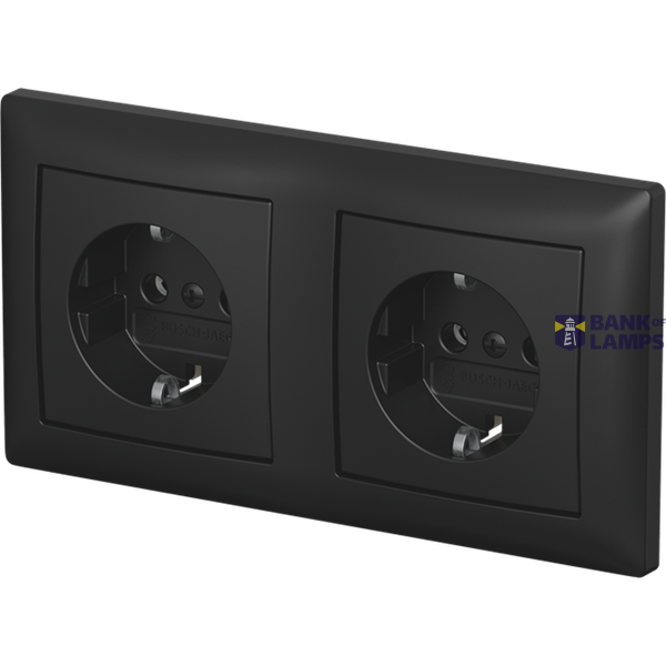 Schuko® Socket Outlet 2-gang image 3
