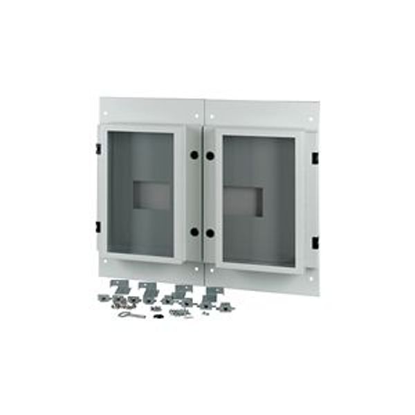 XM2N44F08C-55 Front plate, 2xNZM4, 4p, fixed, W=800mm, IP55, grey image 4