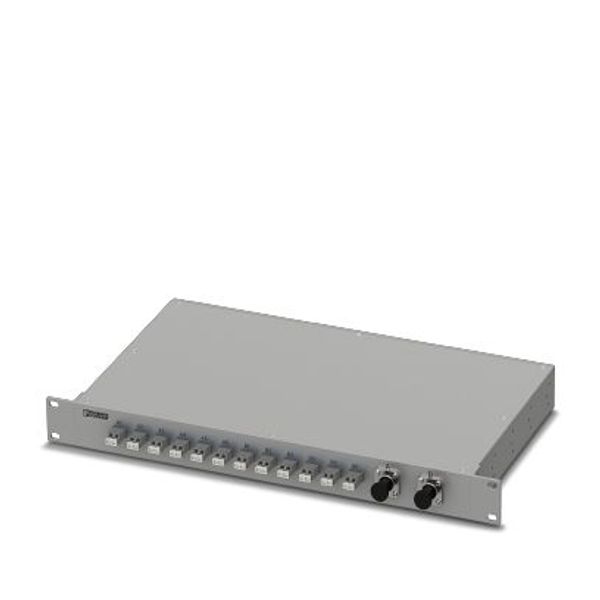 FOC-FR19:1U-2OS12-LCD12-OM1 - Patch panel image 1