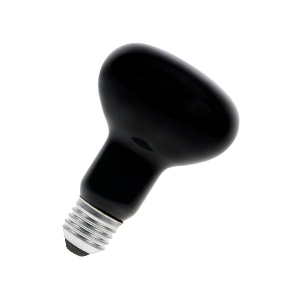 E27 R80 240V 75W Blacklight Blue image 1