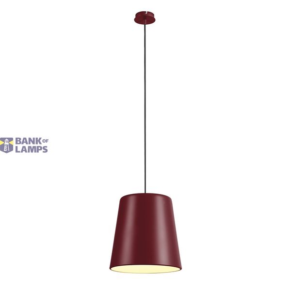 TINTO pendant, wine red, E27 image 1