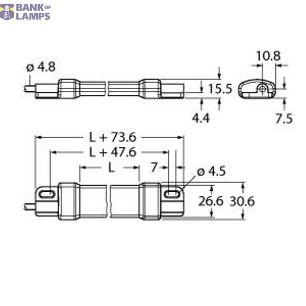 LED Linear Light In the Plastic Housing   WLS15XWW0920DSC2 image 1