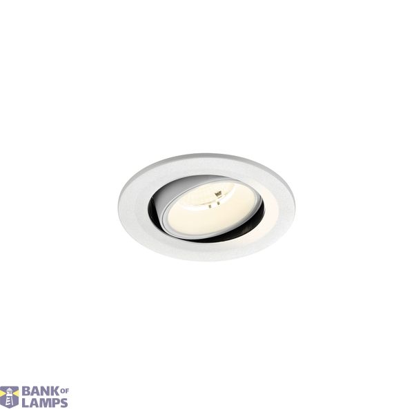 NUMINOS© MOVE S recessed ceiling light 4000K 55ø IP20 rnd wh image 1