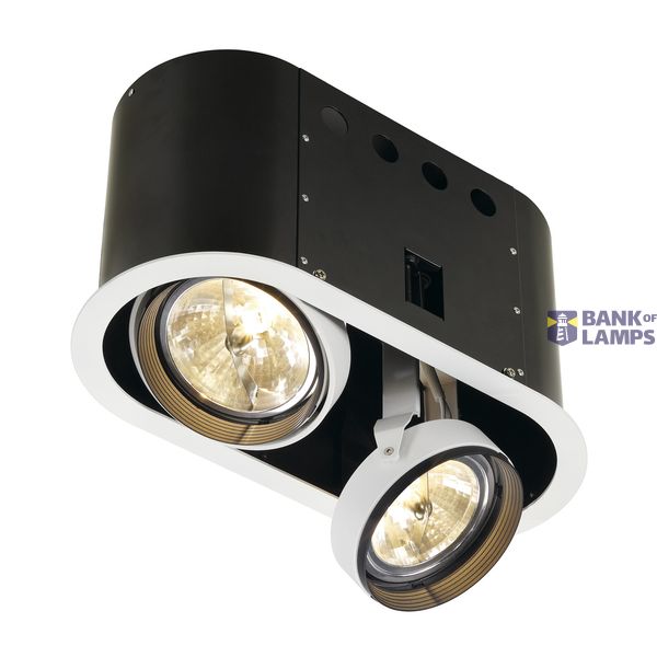 AIXLIGHT PRO II ROUNDFRAME fitting housing, steel, white image 2
